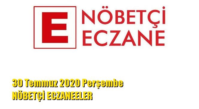 Mersin Nöbetçi Eczaneler 30 Temmuz 2020 Perşembe