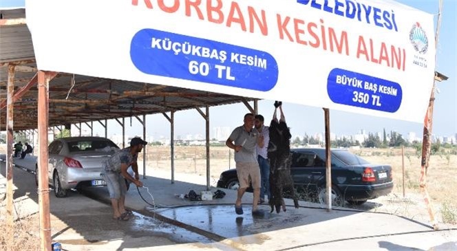 MESKİ, Kurban Kesim Yerlerine İçmesuyu Hattı Bağlantılarını Tamamladı