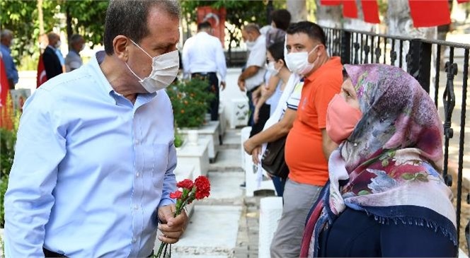 Başkanı Vahap Seçer, Şehitler İçin Kurban Kesti