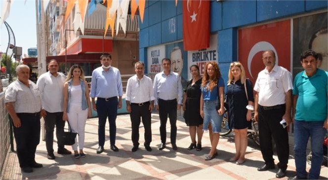 Tarsus CHP’den, AK Partiye Ziyaret