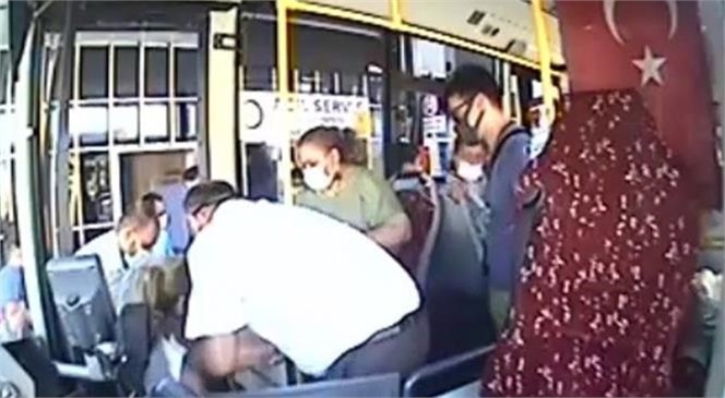 Anamur’da Belediye Otobüsünde Fenalaşan Kadın Yolcu, Şoför Tarafından Hastaneye Yetiştirildi
