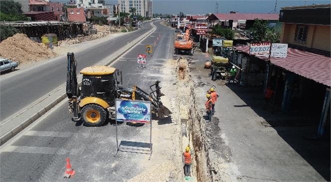 Alata ve Kargıcak’ın Kanalizasyon Çilesi Sona Eriyor