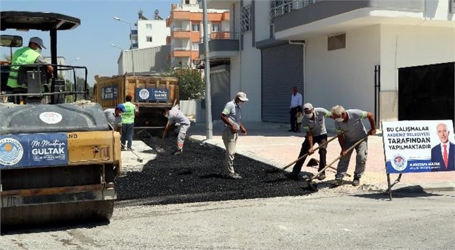 Asfalt Yama, Yol Açma, Kilit Taşı, Kasis Yapımı ve Yağmur Oluğu Döşeme Çalışmaları Yapılıyor