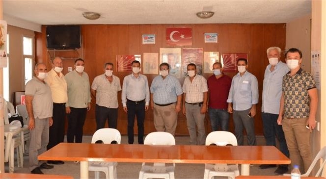 Tarsus ve Çamlıyayla Muhtarlar Derneğinden, CHP’ye Ziyaret