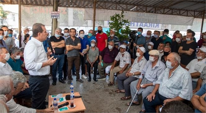 Başkan Vahap Seçer, Kazanlı ve Adanalıoğlu’nu Ziyaret Etti