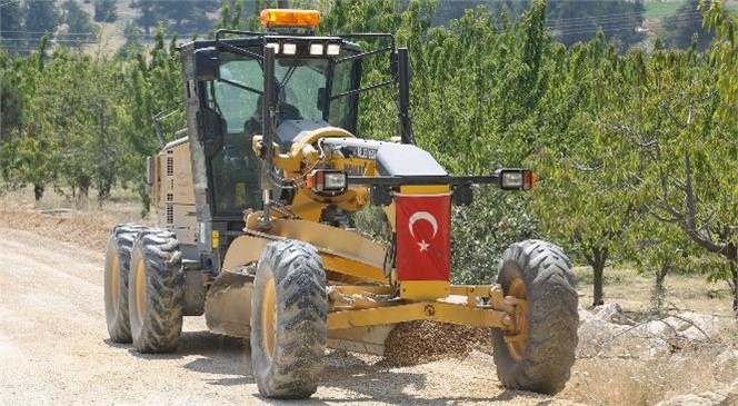 Sinap ve Çerçili Mahallelerinde Yol Çalışması