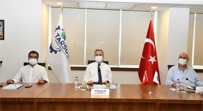 Tarsus OSB Yönetim Kurulu ve Müteşebbis Heyet Toplantısı Mersin Valisi Ali İhsan Su Başkanlığında Gerçekleştirildi