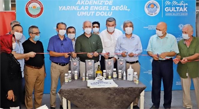 Mersin Umut Girişimciler Üretim ve Pazarlama Kooperatifi Engelsiz Atölyesi Açıldı