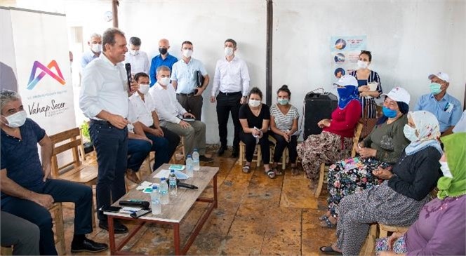 Başkan Seçer, Silifke İlçesi’ne Bağlı Hüseyinler, Canbazlı, Keşlitürkmenli ve İmamlı Mahallerini Ziyaret Etti