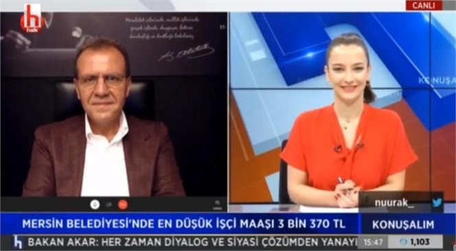 Başkan Seçer Halk Tv’de "Konuşalım" Programının Konuğu Oldu