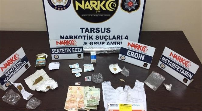 Tarsus İlçe Emniyet Müdürlüğü Ekipleri Uyuşturucu İle Mücadeleye Aralıksız Devam Ediyor