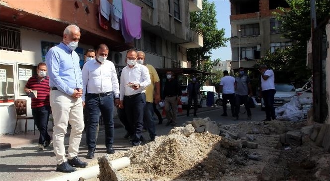 Akdeniz Belediye Başkanı Gültak, Bahçe ve Kültür Mahallelerine Misafir Oldu