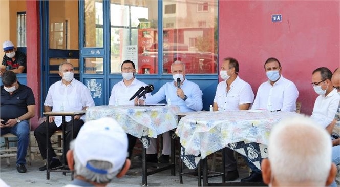 Akdeniz Belediye Başkanı Gültak, 1 Günde 7 Kırsal Mahalleyi Ziyaret Etti