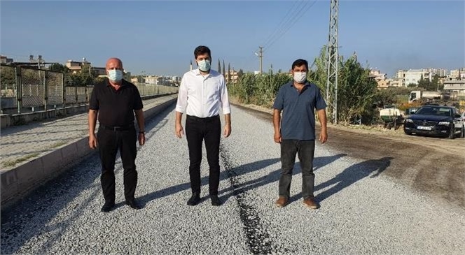 Büyükşehir’den Tarsus’tan Akdeniz’e Ulaşan Asfalt Çalışması