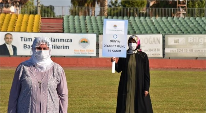 Toroslar Belediyesi'nden Diyabet Günü'ne Özel Farkındalık Etkinliği