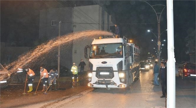 Mersin Tarsus Yenice’de Yıkama ve Dezenfekte Çalışması