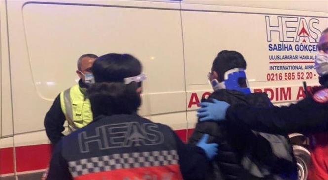 İçel İdmanyurdu Ekibi Kaza Yaptı, Yaralılar Var! Havaalanındaki Kaza Korkuttu