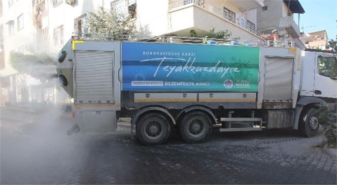 Akdeniz Belediye Ekipleri, Sokağa Çıkma Yasağında, Her Mahalleye Hizmet Veriyor