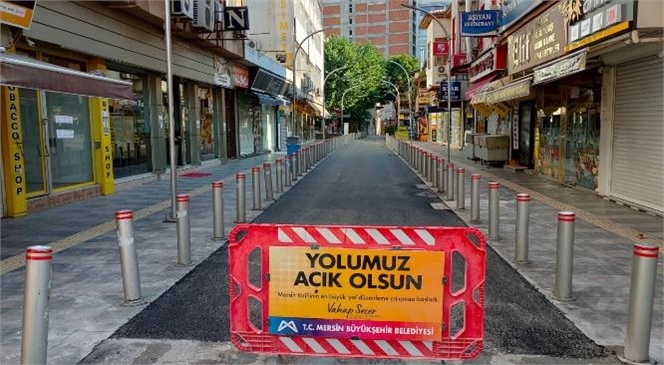 İnsan ve Araç Trafiği Azaldı, Büyükşehir Ekipleri Çalıştı! Caddeler Temizlendi, Bitkiler Budandı, Yol ve Asfalt Çalışması Aralıksız Sürdü