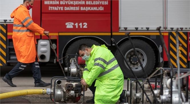 Büyükşehir, Meteorolojinin Sel Uyarısıyla Harekete Geçti