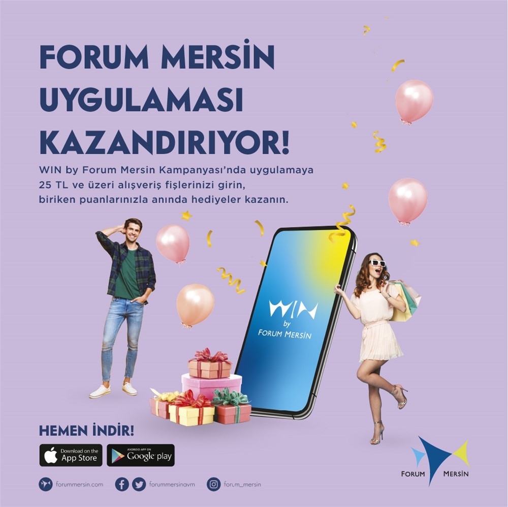 Forum Mersin’in Avantajlarla Dolu Mobil Uygulaması Kazandırıyor!