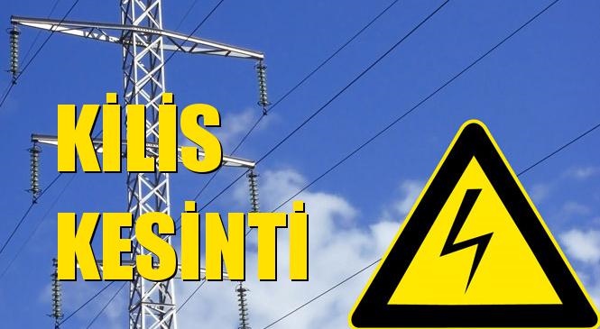 Kilis Elektrik Kesintisi 08 Ocak Cuma