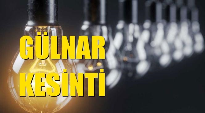 Gülnar Elektrik Kesintisi 13 Ocak Çarşamba