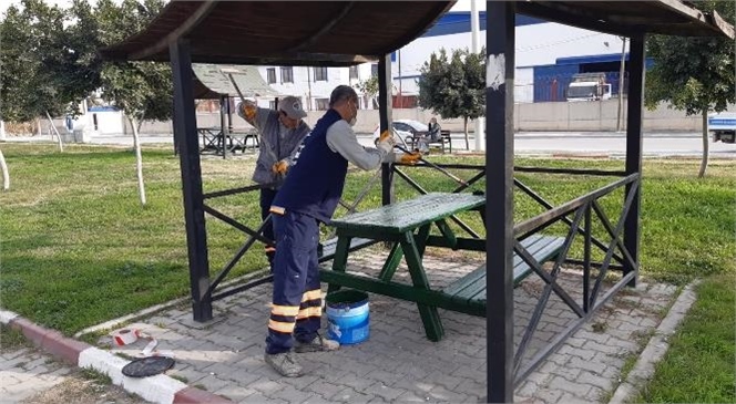 Akdeniz’in Park ve Yeşil Alanları Yenileniyor! Ekipler, İhtiyaca Göre İlçenin Tüm Park ve Yeşil Alanlarına Hizmet Veriyor