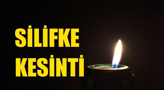 Silifke Elektrik Kesintisi 22 Ocak Cuma