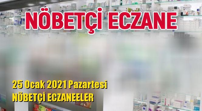 Mersin Nöbetçi Eczaneler 25 Ocak 2021 Pazartesi