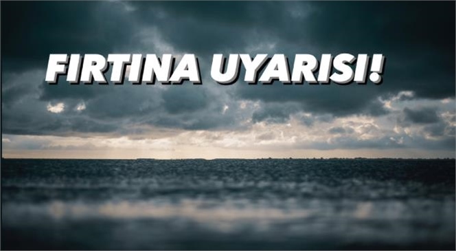 Doğu Akdeniz’e Fırtına Uyarısı! Perşembe Gününe Dikkat