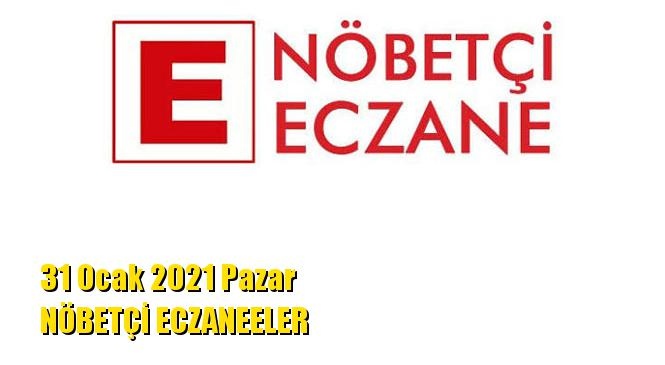 Mersin Nöbetçi Eczaneler 31 Ocak 2021 Pazar