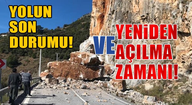 Yol Ne Durumda? Anamur - Antalya Karayolu (Mersin - Antalya Yolu) Heyelan Nedeni İle Ulaşıma Kapandı! Alternatif Güzergah da Kapatıldı