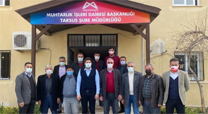 Büyükşehir’e Yapılan Saldırıyı Kınayan Muhtarlardan Geçmiş Olsun Ziyareti