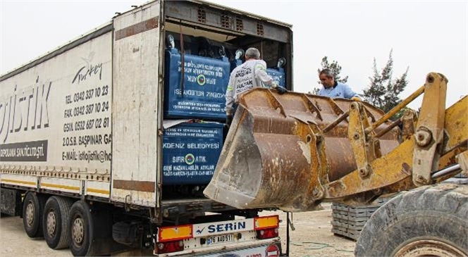 Akdeniz Belediyesi’ne 459 Adet Yeni Çöp Konteynırı Hibe Edildi! Projeyi Başarıyla Uygulaması Nedeniyle Sıfır Atık Belgesi’ni Almaya Hak Kazanmıştı