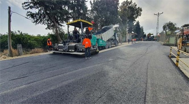 Tarım Ürünlerinin Taşındığı Yunusoğlu’nda da Çalışma Yapıldı