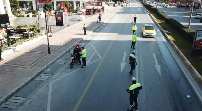 Trafik Güvenliği Eylem Planının İlk Uygulama Aşaması "İncinebilir Yol Kullanıcıları''na Mersin'de Yönelik Uygulama Yapıldı