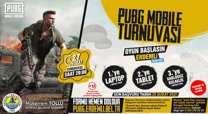 Pubg Mobile Erdemli Turnuvası Başlıyor ! Bizden Duymuş Olmayın Ama Bu Turnuva Kaçmaz