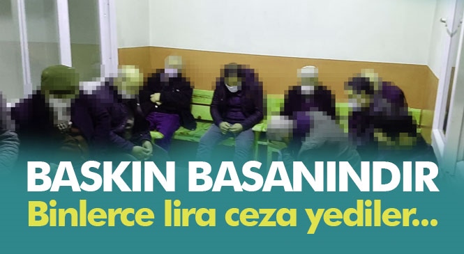 Tarsus Polisinden Kaçak Kumarhane Baskını