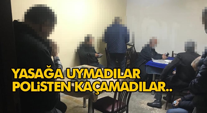 Kural Tanımaz Bir Şekilde Bir Araya Gelip ve Oyun Oynayanlara Baskın!