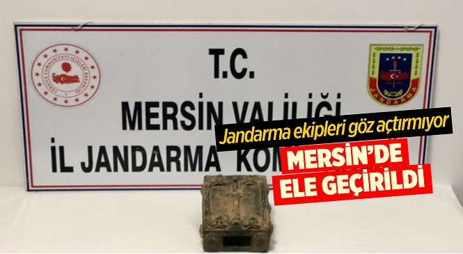 Mersin'in Yenişehir İlçesinde Tarihi Eser Kaçakçılığı Operasyonu, 1 Kişi Yakalandı