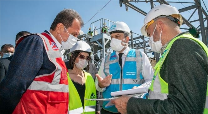 Başkan Seçer, Tarsus Atıksu Arıtma Tesisi’ndeki Çalışmaları İnceledi