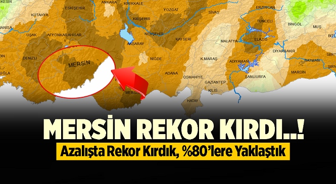 Meteoroloji Genel Müdürlüğü 2021 Yılı Sıcaklık Ve Yağış Ölçüm Raporu’na Göre Mersin’de %80’e Varan Oranda Yağış Azalışı Görüldü