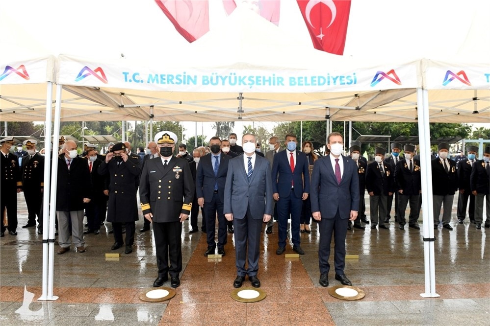 Atatürk'ün Mersin'e Gelişinin 98'inci Yıl Dönümü Törenle Kutlandı