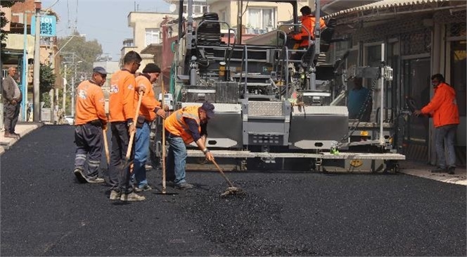 Kazanlı Mahallesi Atatürk Caddesi’nde Sıcak Asfalt Serimi Tamamlandı