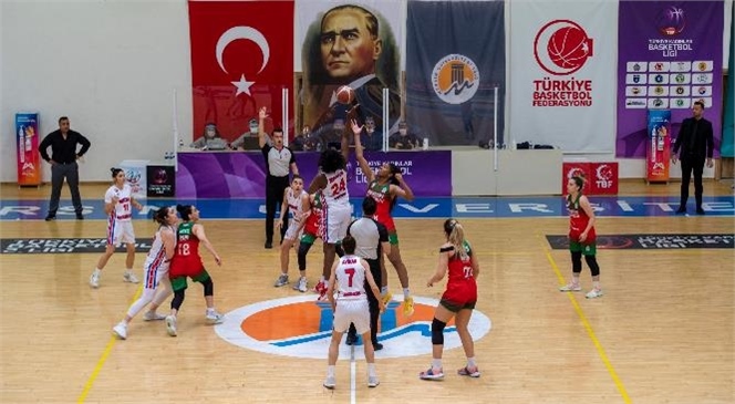 Gsk Kadın Basket Takımı, Karşıyaka Çarşı Koleji’ni 78-71 Yendi