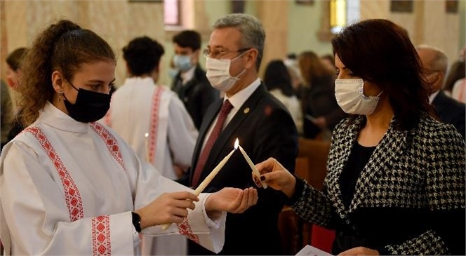 Başkan Vekili Gülcan Kış, Paskalya Bayramı Ayinine Katıldı