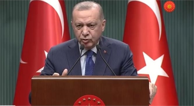 Cumhurbaşkanı Erdoğan Değerlendirme Toplantısı Sonrası Açıklamada Bulundu