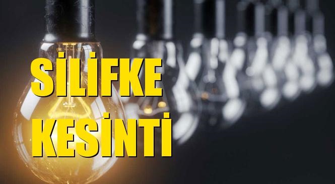 Silifke Elektrik Kesintisi 07 Nisan Çarşamba