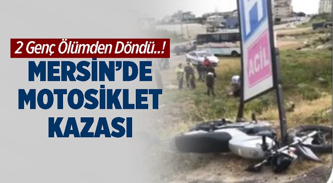 Mersin’in Anamur İlçesinde Meydana Gelen Trafik Kazasında 2 Kişi Yaralandı